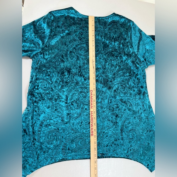 Ruby Rd Velvet Paisley
Asymmetric Top Women PL 
Fairycore Ethereal - Picture 13 of 15